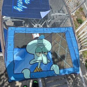 SpongeBob Squarepants Blue and Green Wall Decor